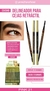 Delineador para cejas retractil DEFINITION BROW 2 EN 1 (459440) PINK 21