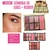 Sombra para ojos x6 colores + rubor BABY GIRL! (459112) PINK 21