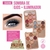 Sombra de ojos x6 colores + 4 iluminador IN LOVE (466134) PINK 21