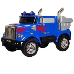 Caminhão Transformer 12v 2 Motores Azul com Controle Remoto