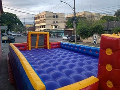 Futebol de Sabão Inflável 10X5 paredes de 70cm com Motor - loja online