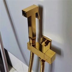 Ducha Higiênica Luxo Água Fria Banheiro Dourado Brilhante na internet