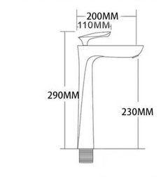 Torneira Misturador Monocomando Banheiro Lavabo Alta 30cm - F5 Store oficial