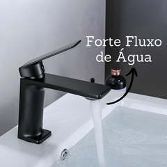 Torneira Banheiro Preto Fosco Lavabo Moderna Gourmet Luxo na internet