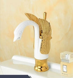 Torneira Exótica Banheiro Lavabo Cisne Animal Monocomando - comprar online