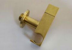 Imagem do Ducha Higiênica Dourado Escovado Completa Banheiro Lavabo