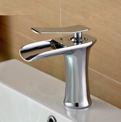 Torneira Banheiro Monocomando Cascata Cachoeira Lavabo Luxo