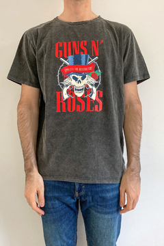 Remera Guns and Roses - Skull (Nevada)