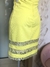 Vestido amarelo renda