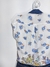 Camisa vintage - detalhes em jeans (CV0726) - loja online