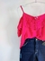 Blusa pink ombro a ombro - comprar online