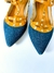 Imagem do Sapatilha jeans com spikes (CV1288)