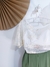 Imagem do **NOVO** Conjunto blusa + cropped tule e renda off white - Tuart