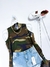 Blusa camuflada mangas longas