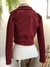 **NOVA** Jaqueta cropped em suede marsala - Patty e Bill na internet