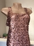 Vestido em paetê rose gold - comprar online