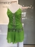 Vestido festa verde fluor - comprar online