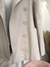 Casaco trench coat bege - comprar online