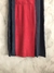 Vestido azul e vermelho bicolor estonado - ALPHORRIA - loja online