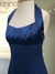 Vestido de festa azul minimalista - loja online