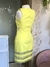 Imagem do Vestido amarelo renda