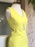 Vestido amarelo renda - comprar online