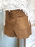 Short Suede caramelo - loja online