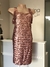 Vestido em paetê rose gold na internet