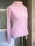 Blusa cacharrel em tricot rosa