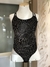 Body lurex prateado - loja online