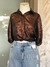 Camisa cropped cobre na internet