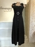 Vestido preto alfaiataria midi - comprar online