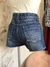 Short jeans azul com mini fenda - Bluesteel - loja online