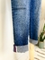 **NOVA** Calça jeans skinny detalhe na barra - loja online