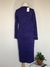 Imagem do Vestido midi roxo tricot