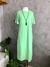 Vestido midi casual verde menta - ALCANCE JEANS na internet