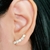 Brinco Ear Cuff Estrela banhado à Prata na internet