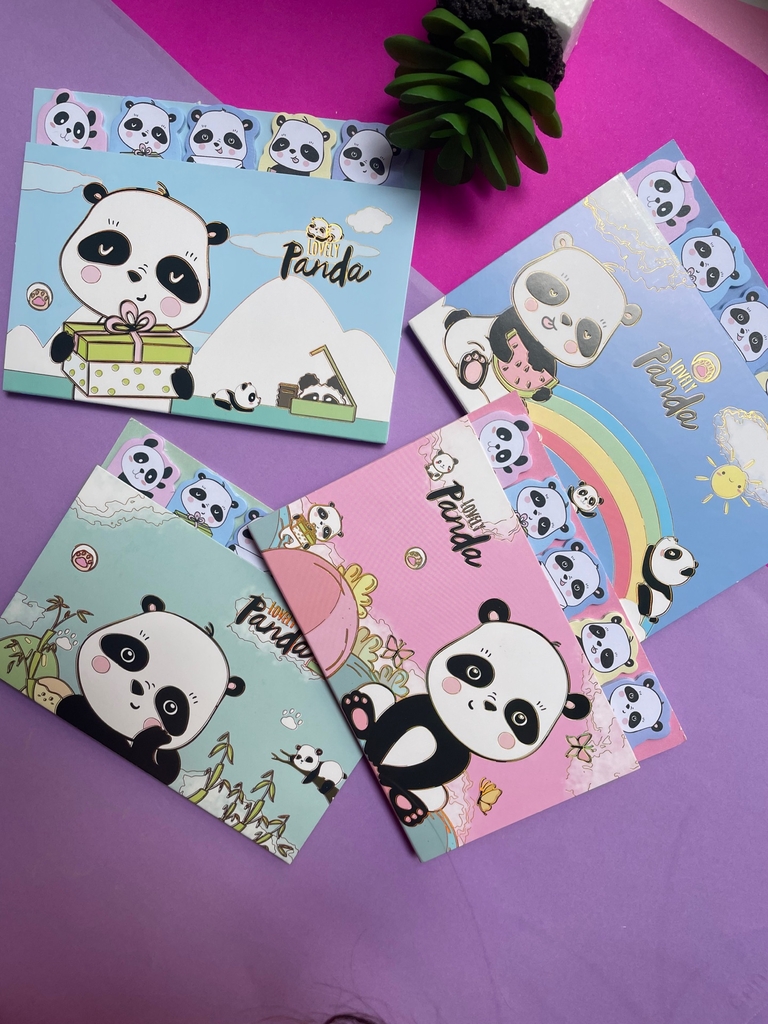 20 Pandas para colorir