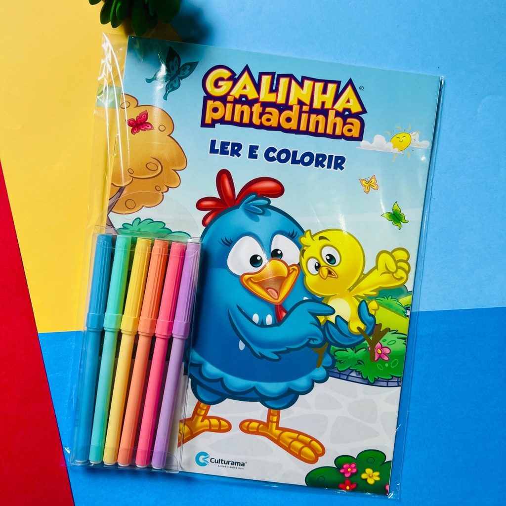 Livro de colorir Galinha pintadinha  Galinha pintadinha, Livro de colorir,  Colorir