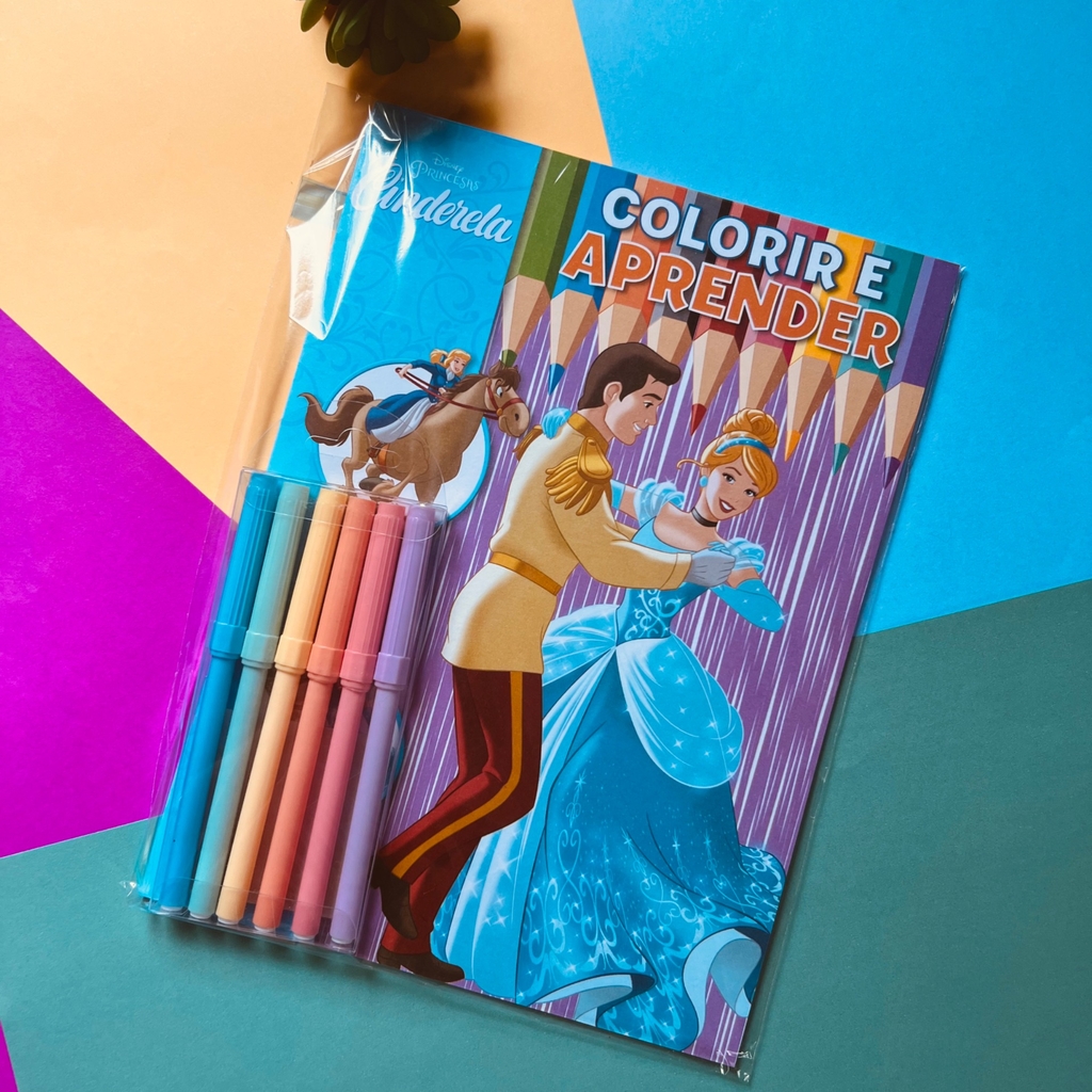 Livro - Disney Prancheta Para Colorir - Princesas em Promoção na