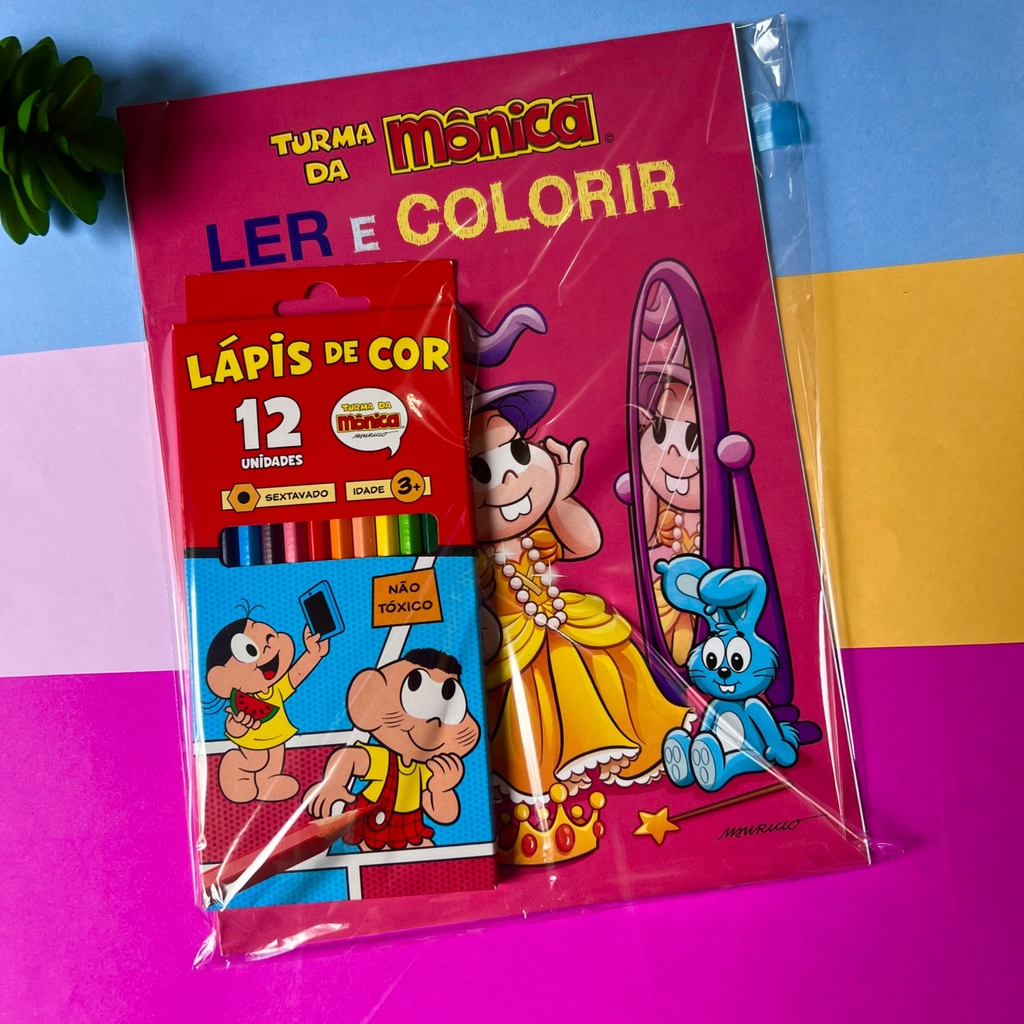 Kit Colorir com Lápis de Cor Homem Aranha