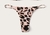 Calcinha String Leopardo dupla face