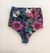 Biquíni Hot pant caveira floral marinho na internet