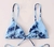 Top Cortininha Tie Dye Azul dupla face - comprar online