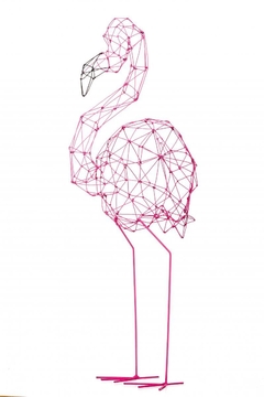 Flamingo Origami - Roberto Romero Arte