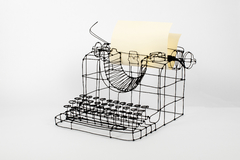 Maquina de escrever na internet