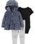 CONJUNTO CARTERS 3 PEÇAS COM CASACO EM FLEECE