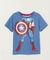 CAMISETA CAPITÃO AMERICA H&M EM ALGODÃO - FORMA GRANDE