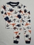 CONJUNTO DE PIJAMAS CARTERS DINOSSAURO 100% ALGODÃO