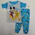 CONJUNTO DE PIJAMA DISNEY MICKEY EM ALGODÃO-FORMA PEQUENA